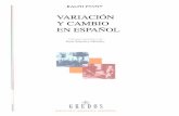 Variacion y Cambio Español