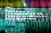 Politicas y Experiencias de Gobierno Abierto en Argentina