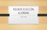 REUNIFICACÓN ALEMANA