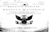 Boletín Oficial y Revista Masónica Del Supremo Consejo Del Grado 33 Para España y Sus Dependencias. 3-1934
