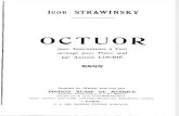 Stravinsky Octuor