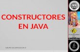 Constructores en Java
