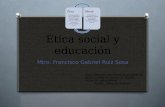 Ética Social y Educación