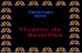 Catálogo Semillas Orgánicas 2012