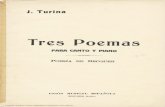 3 poemas- Joaquín Turina