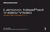 Manual de usuario Y580 Lenovo