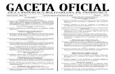 Gaceta Oficial N° 40.933 - Notilogía