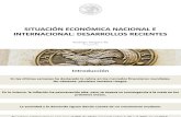 Presentación Rodrigo Vergara - Situación Economía Nacional e Internacional