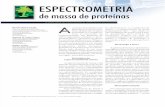 Artigo Espectrometira de Massa de Proteínas Revista Biotecnologia