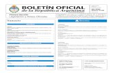 Boletín Oficial de la República Argentina, Número 33.406. 27 de junio de 2016
