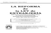 La Reforma de La Ley de Extranjeria en España 2001
