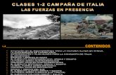 18 - Campaña Italia i - Las Fuerzas en Presencia