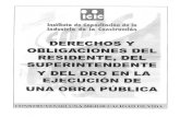 Derechos y Obligaciones Del Residente, El Supte y El Dro en La Ejecucion de Obra Publica