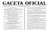 Gaceta Oficial N° 40.927 - Notilogía