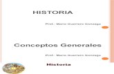 1 Conceptos Generales Historia
