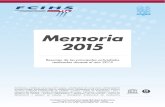 Memoria FCIHS 2015