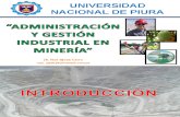 Administración de La Industria Minera