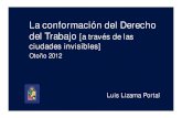 UCH - La Conformacion Del Derecho Del Trabajo -2012