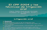 MPR - Técnicas Litigación Oral 2004
