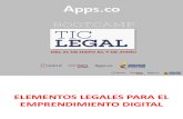 Apps-Elementos legales para el emprendimiento digital, Camilo Escobar Mora.pdf