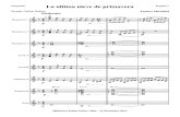 La Ultima Nieve de Primavera.orquesta e Instrumentos.solfeo y Cifra