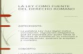 2. LA LEY COMO FUENTE DEL DERECHO ROMANO.pptx