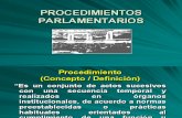 Taller Procedimientos Parlamentarios