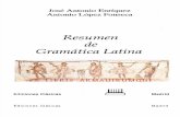 Enríquez & López-Resumen de Gramática Latina
