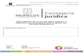 Reglamento a La Ley de Obra Publica Morelos