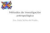 Métodos de Investigación Antropologica