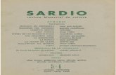 Revista SARDIO # 5-6 enero - abril 1959, literatura, cultura, Venezuela