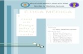 Ética Médica y Educación en Pregrado y Posgrado