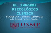 El Informe Psicologico Clinico