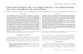 Farmamcologia de los antagonistas y agonistas de los opioides
