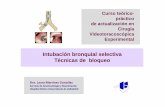 Intubación selectivaLM