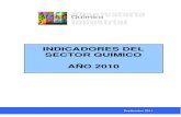 Informe de Indicadores Sector Quimico 2010
