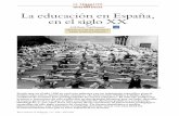 La Educación en España SigloXX