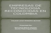 Empresas de Tecnologia Reconocidas en Colombia Ok