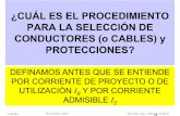 3_Procedimiento Para La Selección de Conductores o Cables y Sus Protecciones