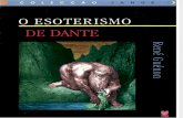Esoterismo de Dante