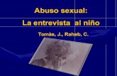 Abuso Sexual La Entrevista Al Nino