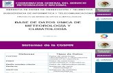 Meteorología y Climatología CONAGUA