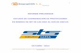 Informe de Coordinación de Protecciones en Barras de MT de Las SSEE Al Sur de Ancud, Rev E