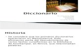 Tipos de Diccionario y Estructura