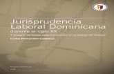 Tesauro de Jurisprudencia Administrativa Laboral de Republica Dominicana