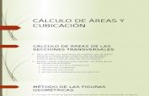Cálculo de Áreas y Cubicación