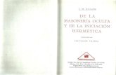 0590 JM Ragon de La Masoneria Oculta y de La Iniciacion Hermetica
