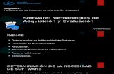 Software (Metodologías de Adquisición y Evaluación)