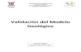 Validación Del Modelo Geológico