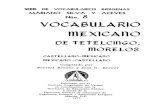 Diccionario Castellano-Mexicano (náhuatl)